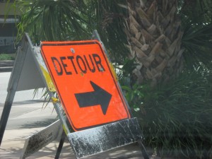 If You Want to Make a Change Detour To A New Place