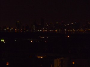 Nightime View of City of Miami