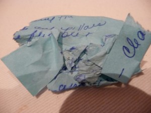 sticky notes in shambles